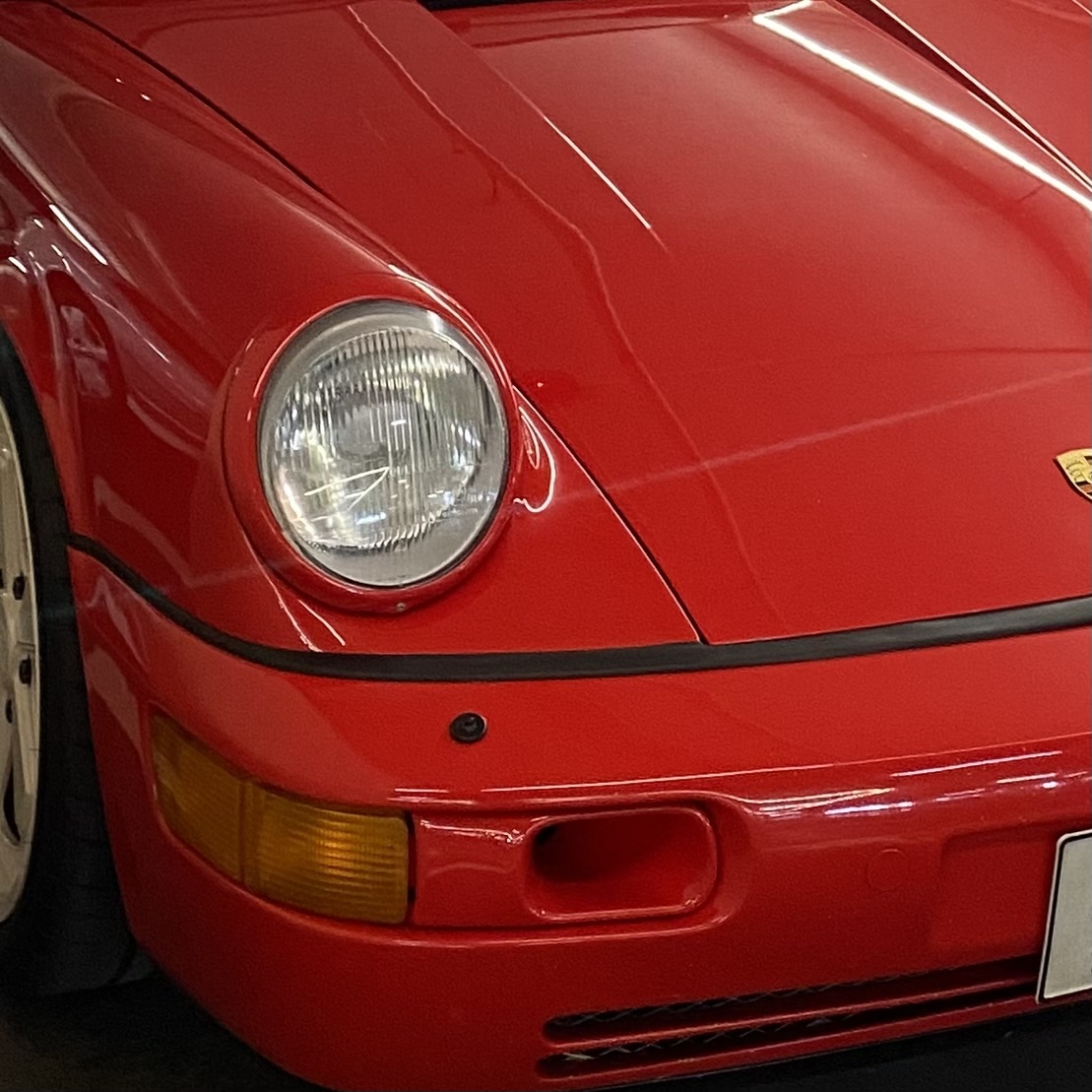 Red Porsche